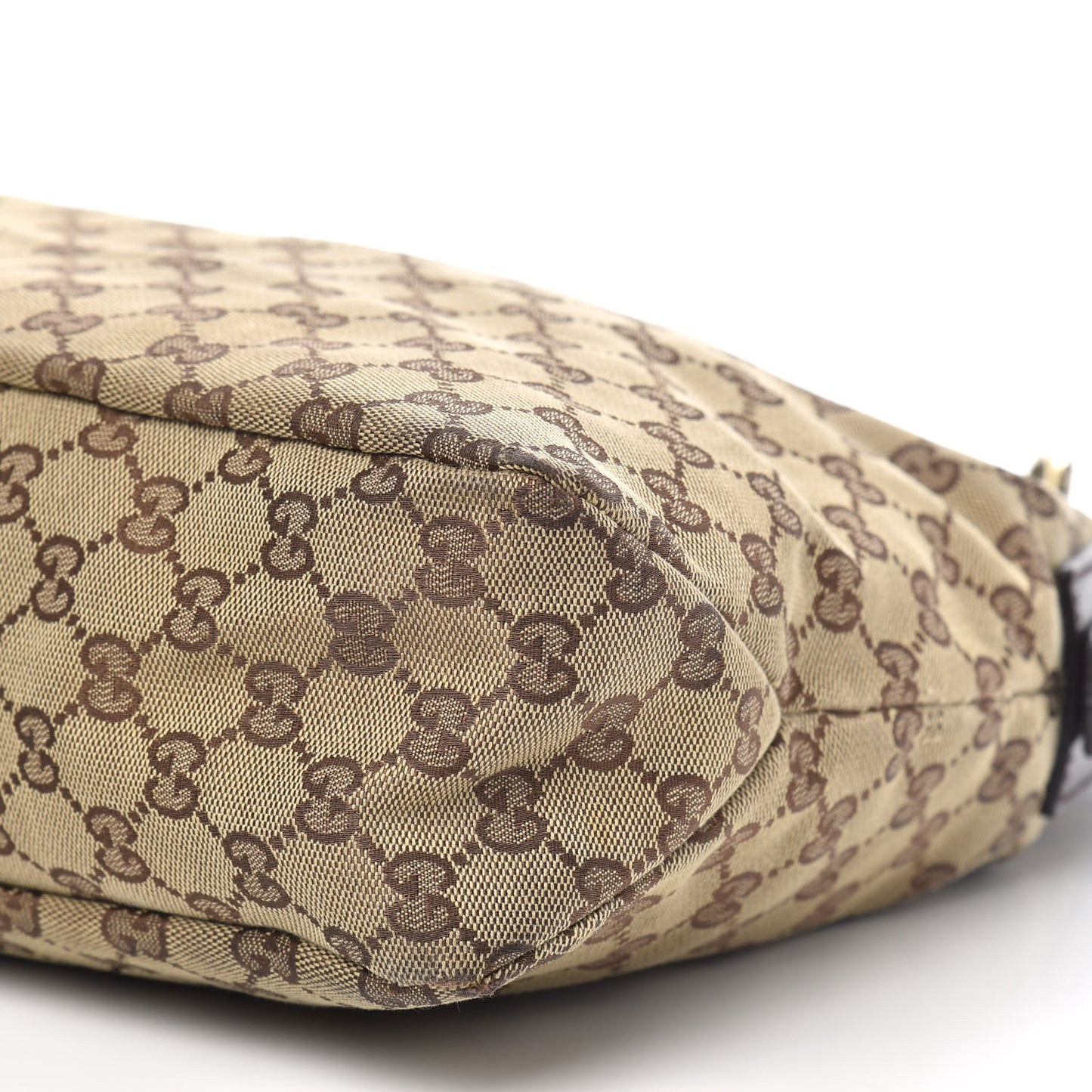 Monogram Medium Horsebit Chain Hobo Dark Brown
