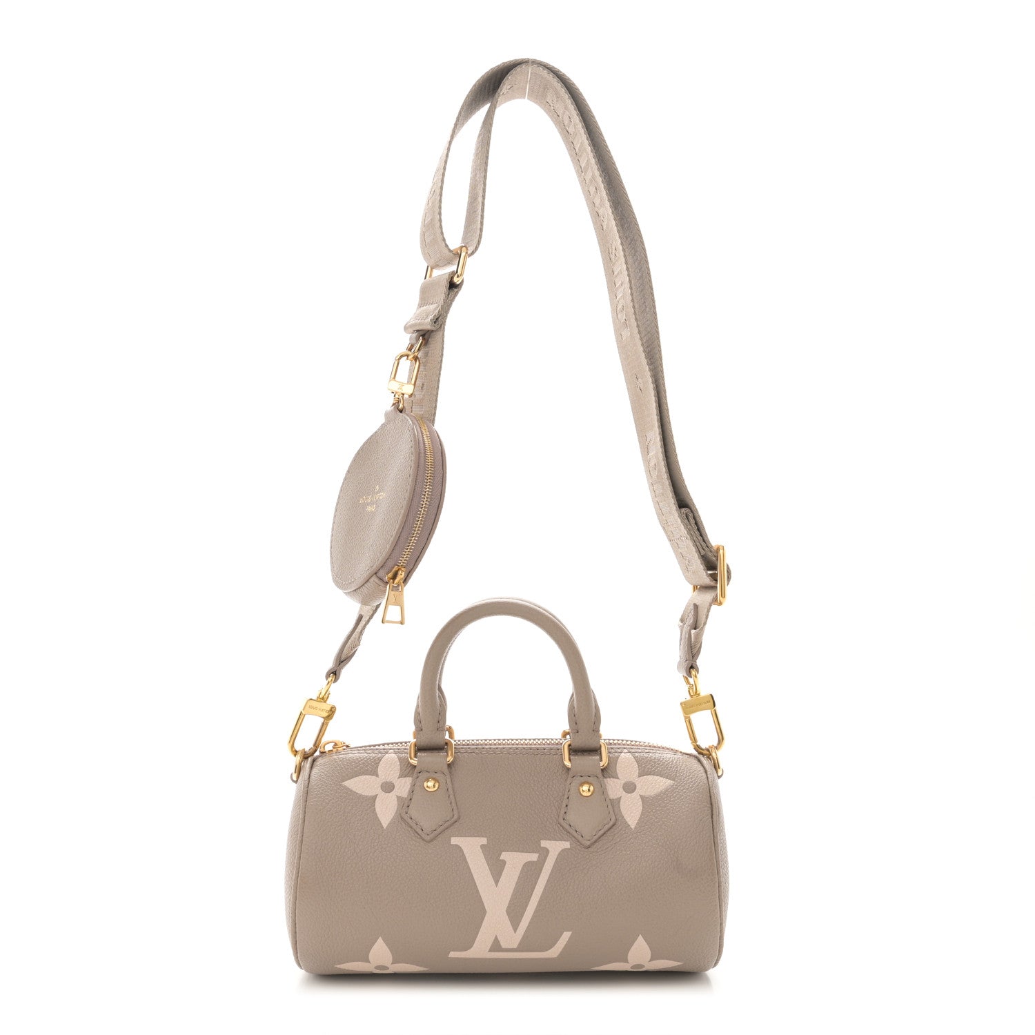 Louis Vuitton Empreinte Monogram Giant Papillon BB Tourterelle Cream 1 of 9