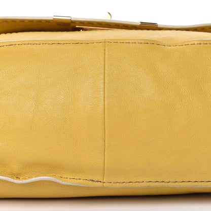 Chloe Calfskin Medium Marcie Lock Satchel Mimosa 11 of 17