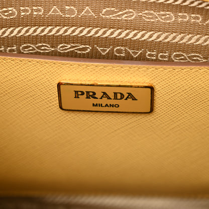 Prada Saffiano Lux Medium Promenade Tote Caramel Ginestra 6 of 14