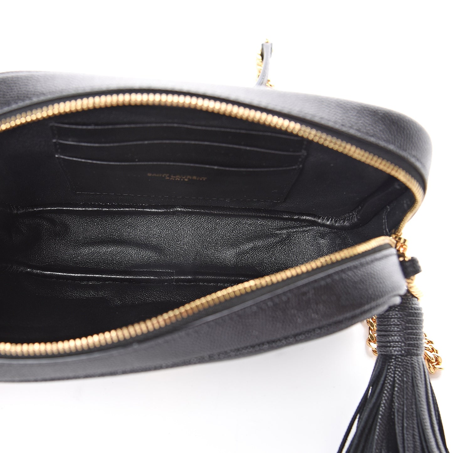 Grain De Poudre Matelasse Monogram Mini Lou Camera Bag Black