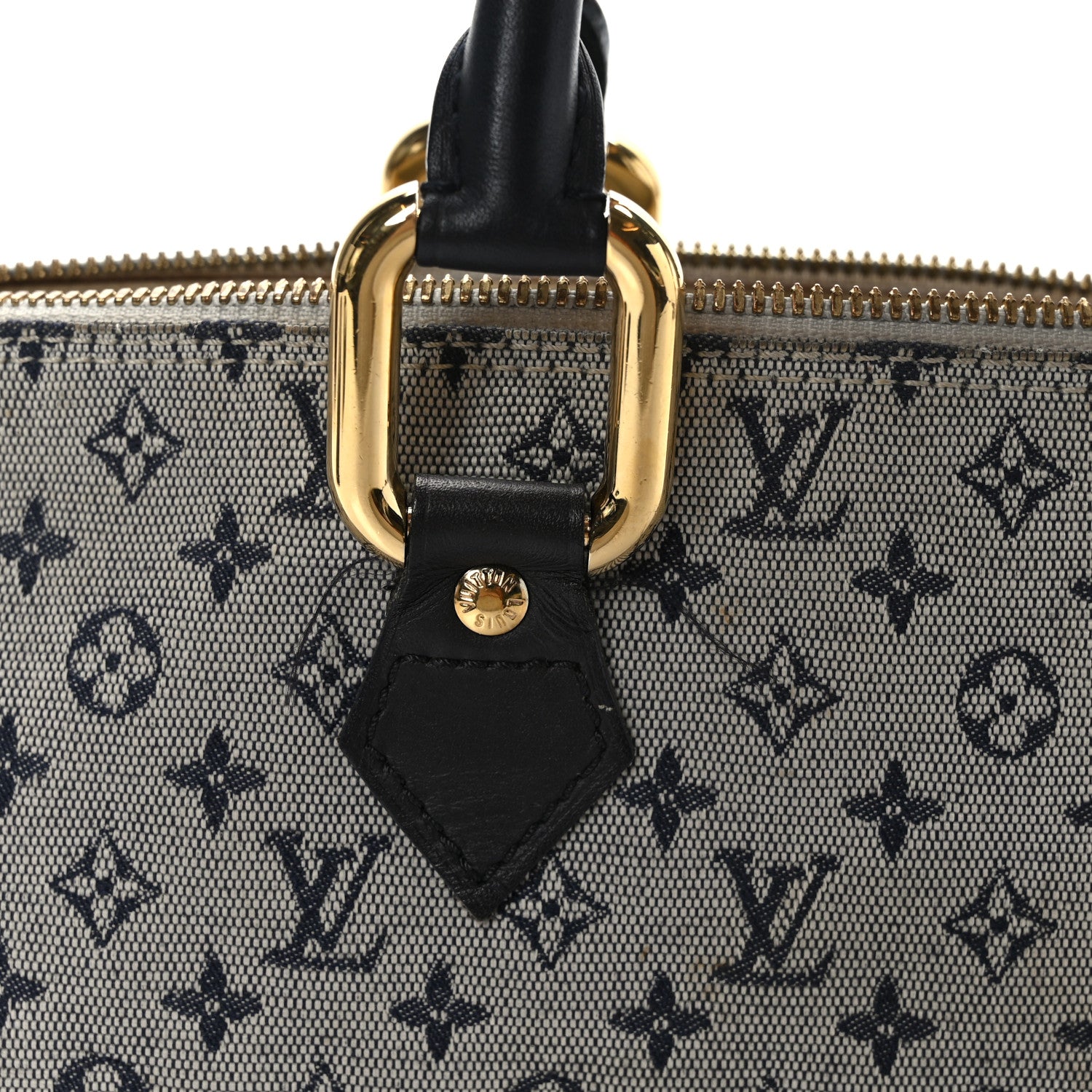 Louis Vuitton Mini Monogram Alma Long Blue 10 of 10