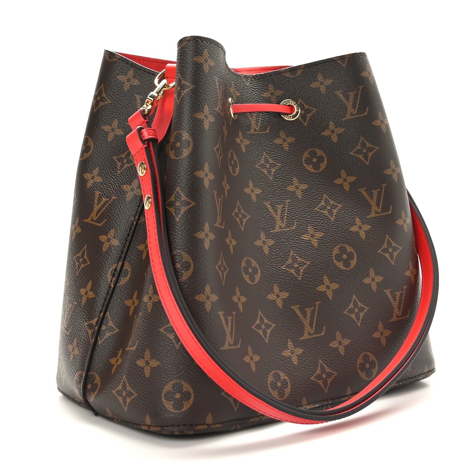 Louis Vuitton Monogram Neonoe MM Coquelicot 3 of 10