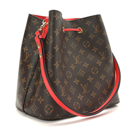 Louis Vuitton Monogram Neonoe MM Coquelicot 3 of 10