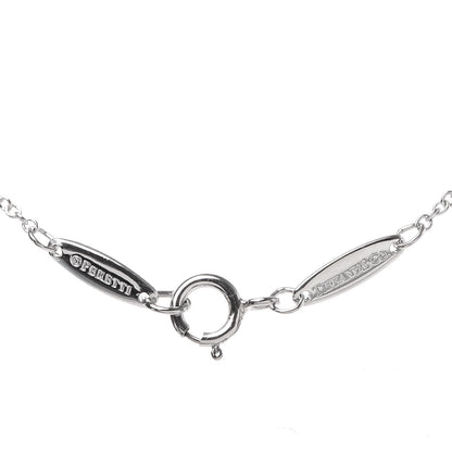 Tiffany Platinum Diamond .14ct Elsa Peretti Diamonds by the Yard Pendant Necklace 4 of 5
