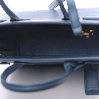 Saint Laurent Calfskin Baby Sac de Jour Denim Blue 5 of 9