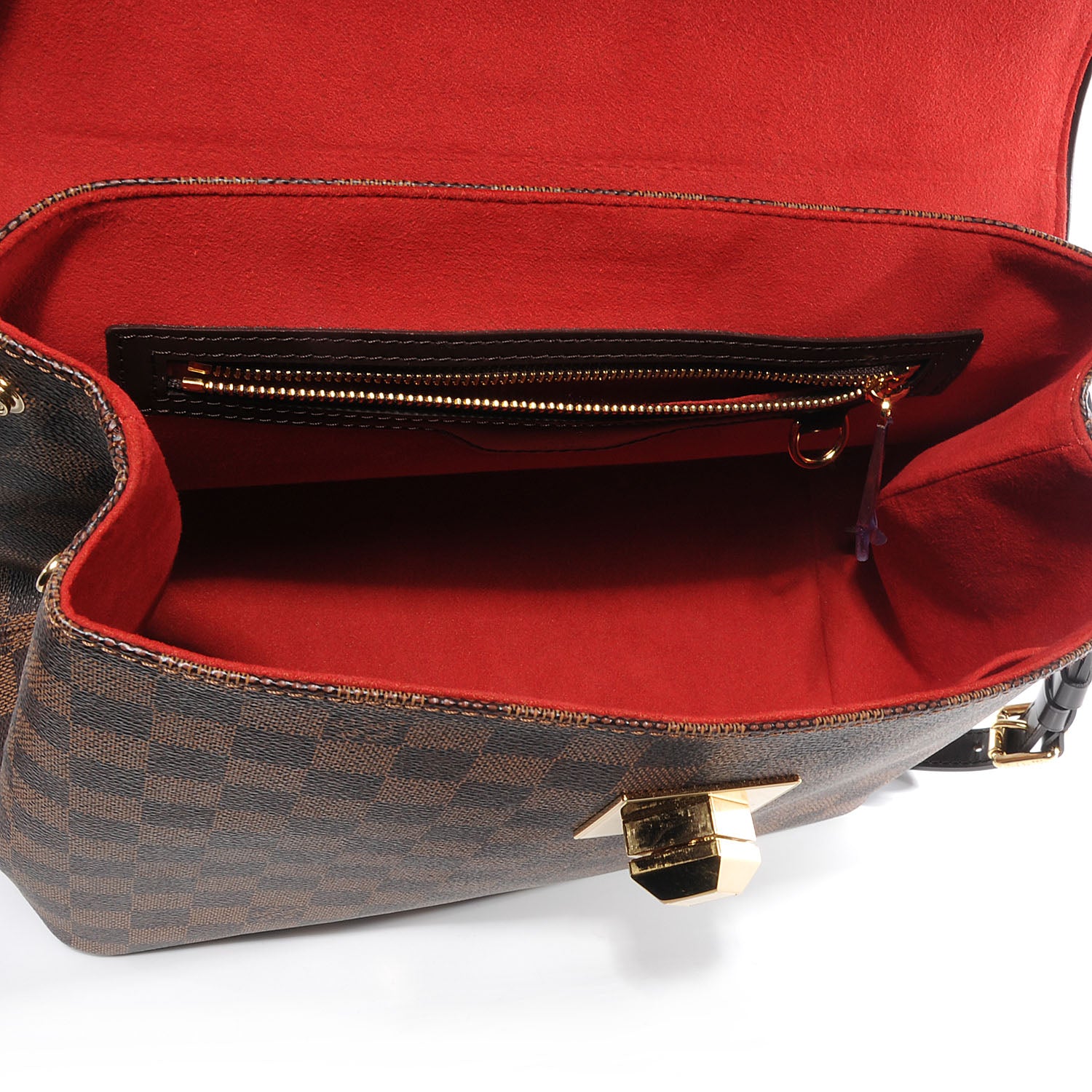 Louis Vuitton Damier Ebene Bergamo MM 5 of 9