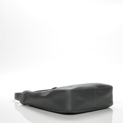 Prada Vitello Corsica Pocket Hobo Bag Mercurio 4 of 8