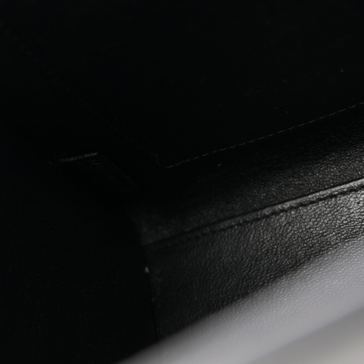 Smooth Calfskin Nano Luggage Black