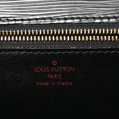 Louis Vuitton Epi Pochette Sellier Dragonne Clutch Black 6 of 11