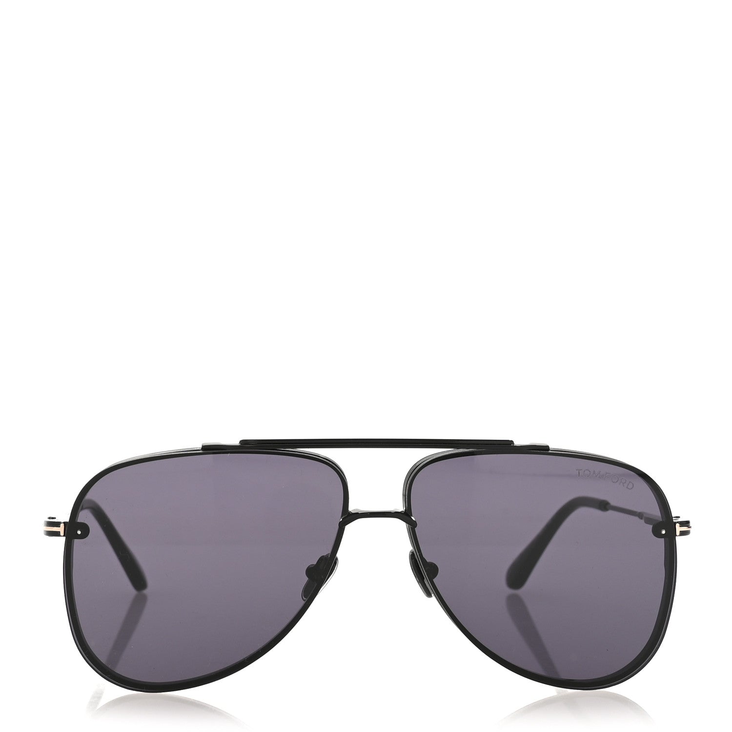 Tom Ford Aviator Leon Sunglasses TF 1071 Black 2 of 8