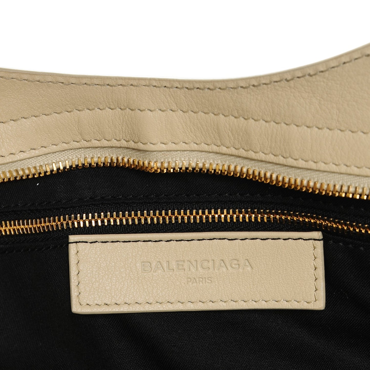 Veau Amp Plate Gold Hardware City Beige Argile
