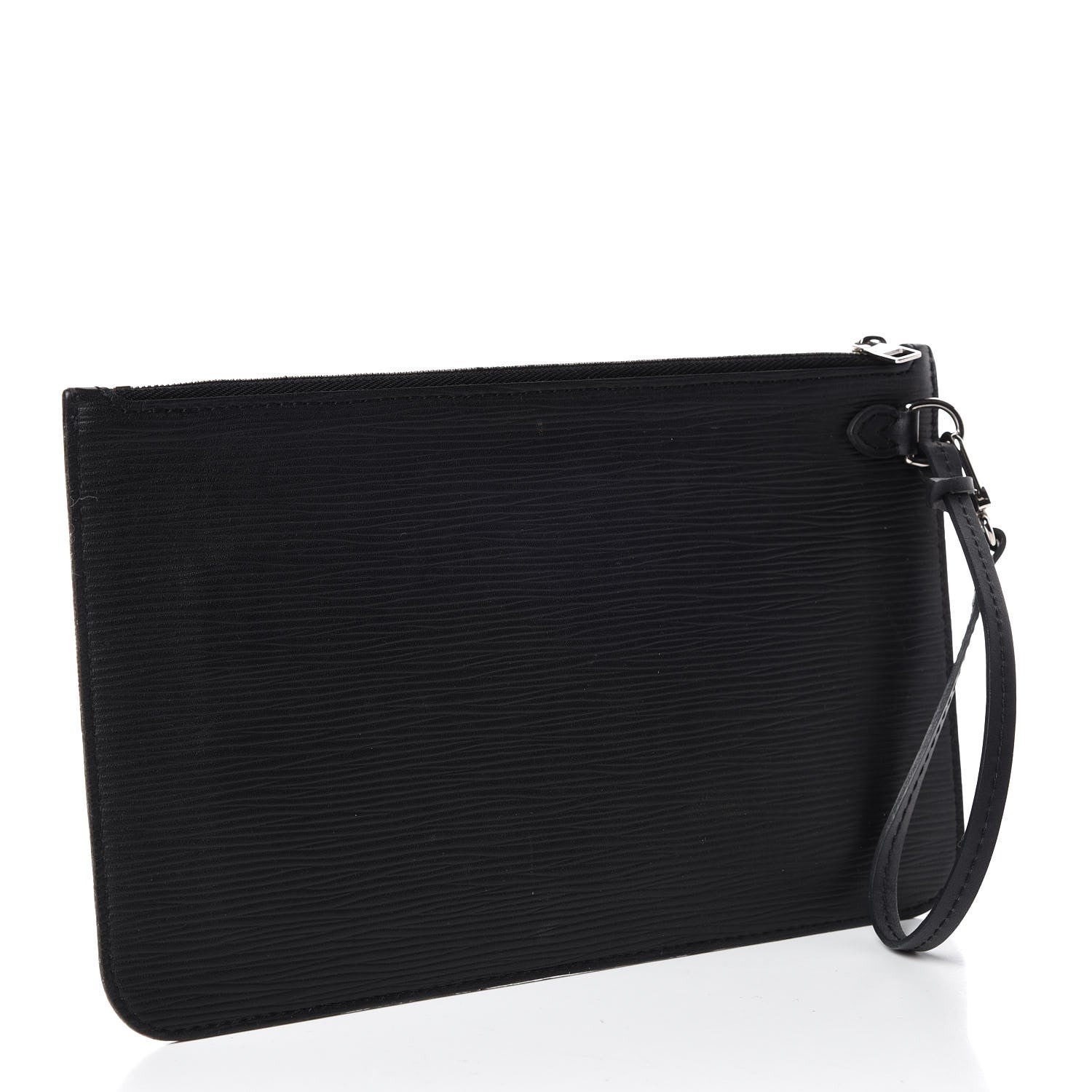 Louis Vuitton Epi Neverfull Pochette MM GM Black 3 of 8