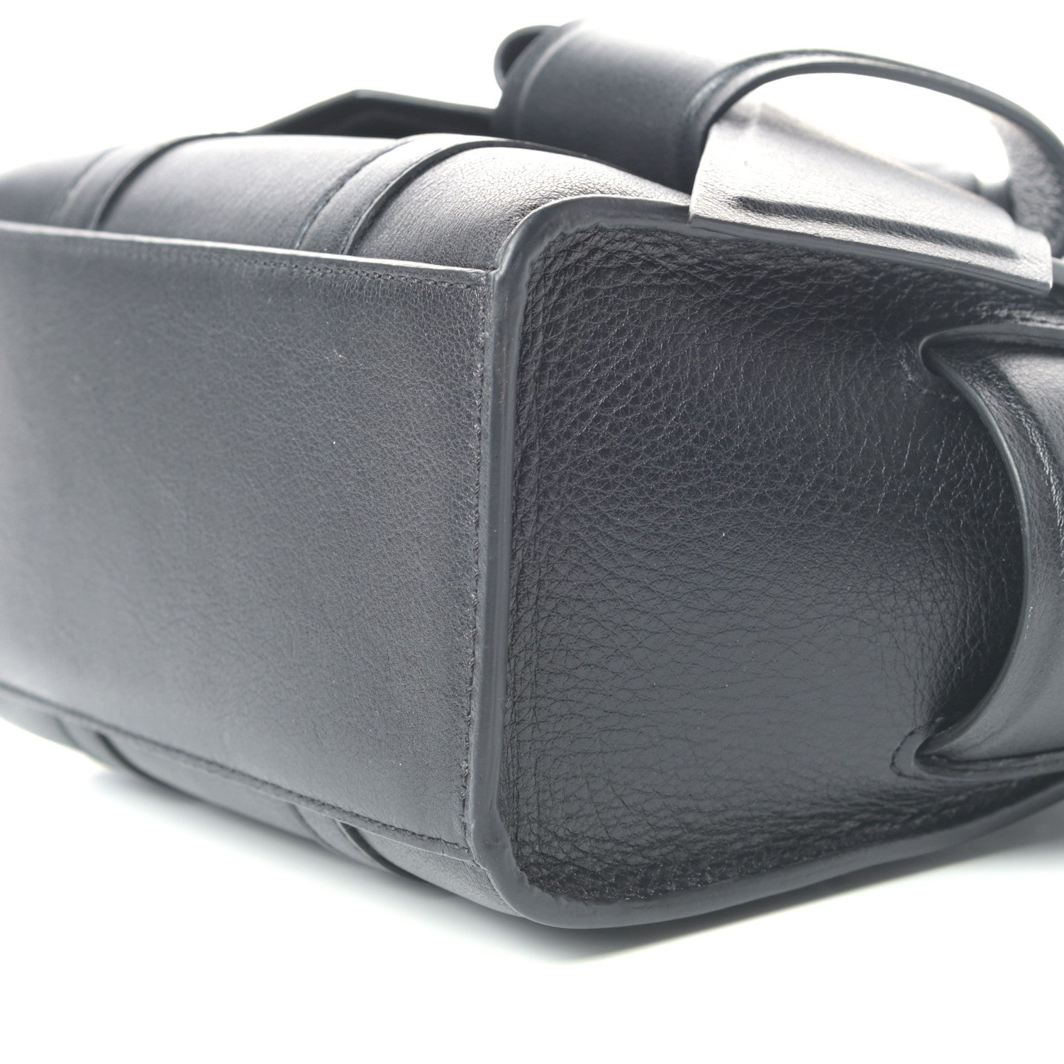 Mulberry x ACNE STUDIOS Grained Calfskin Musubi Bayswater Satchel Black 8 of 9
