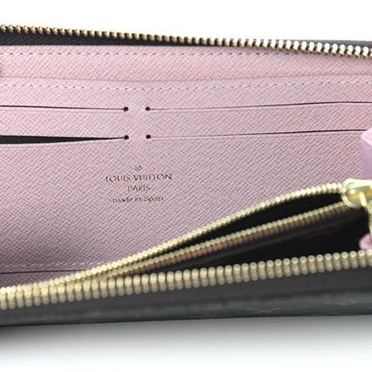 Louis Vuitton Monogram Clemence Wallet Rose Ballerine 6 of 9
