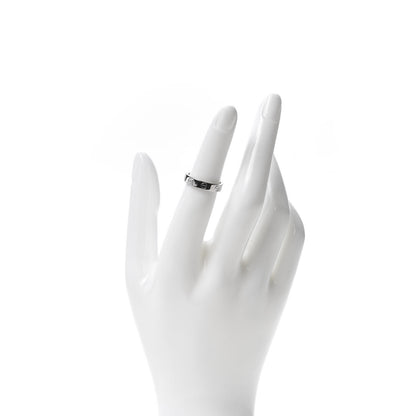 Cartier 18K White Gold 3.5mm LOVE Wedding Band Ring 49 4.75 2 of 4