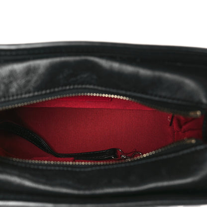 Chanel Aged Calfskin Quilted Small Gabrielle Hobo Black 5 of 9