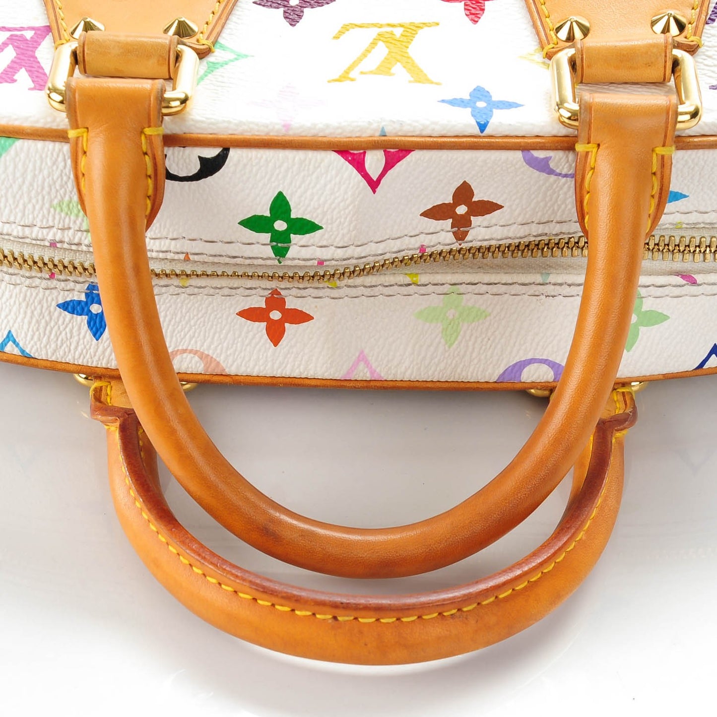 Monogram Multicolor Trouville White