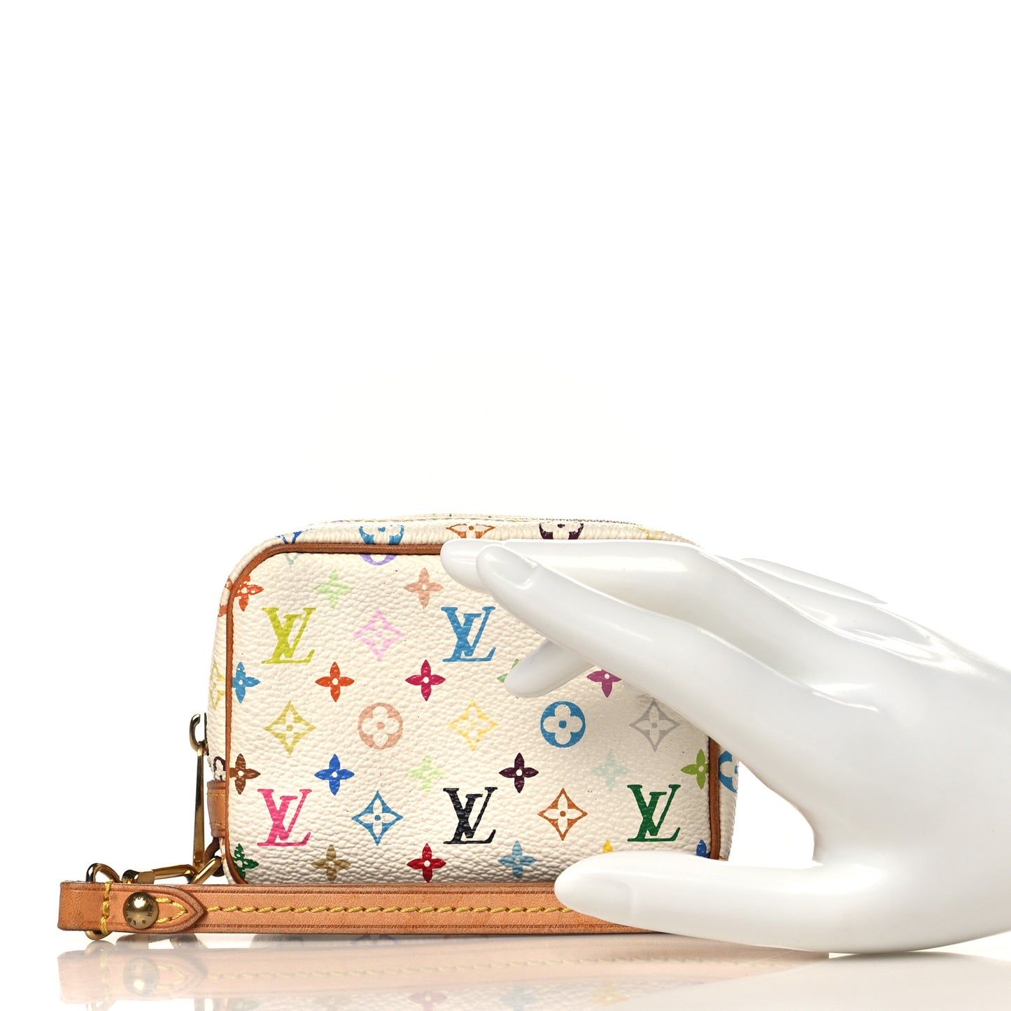 Monogram Multicolor Trousse Wapity White