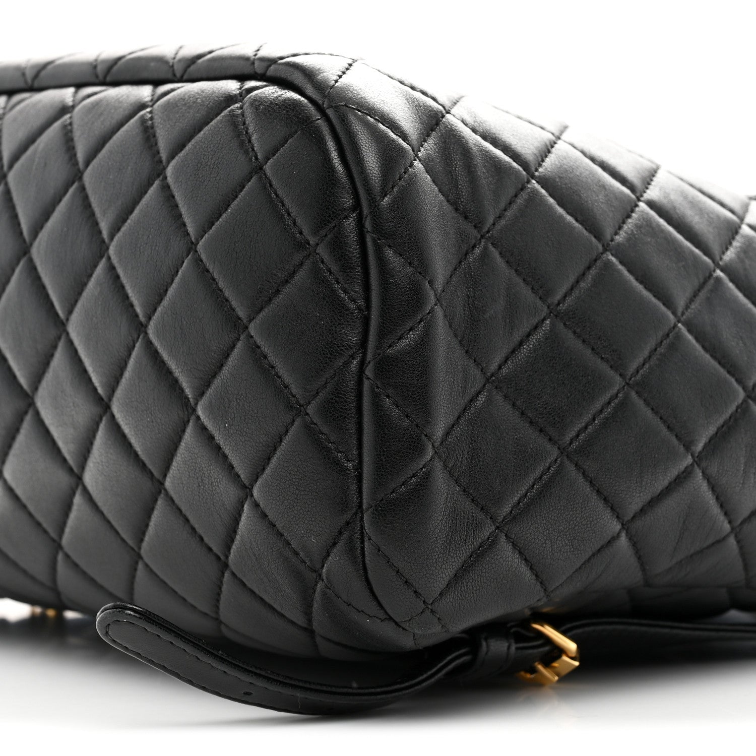 Chanel Lambskin Quilted Large Urban Spirit Backpack Black 10 of 10