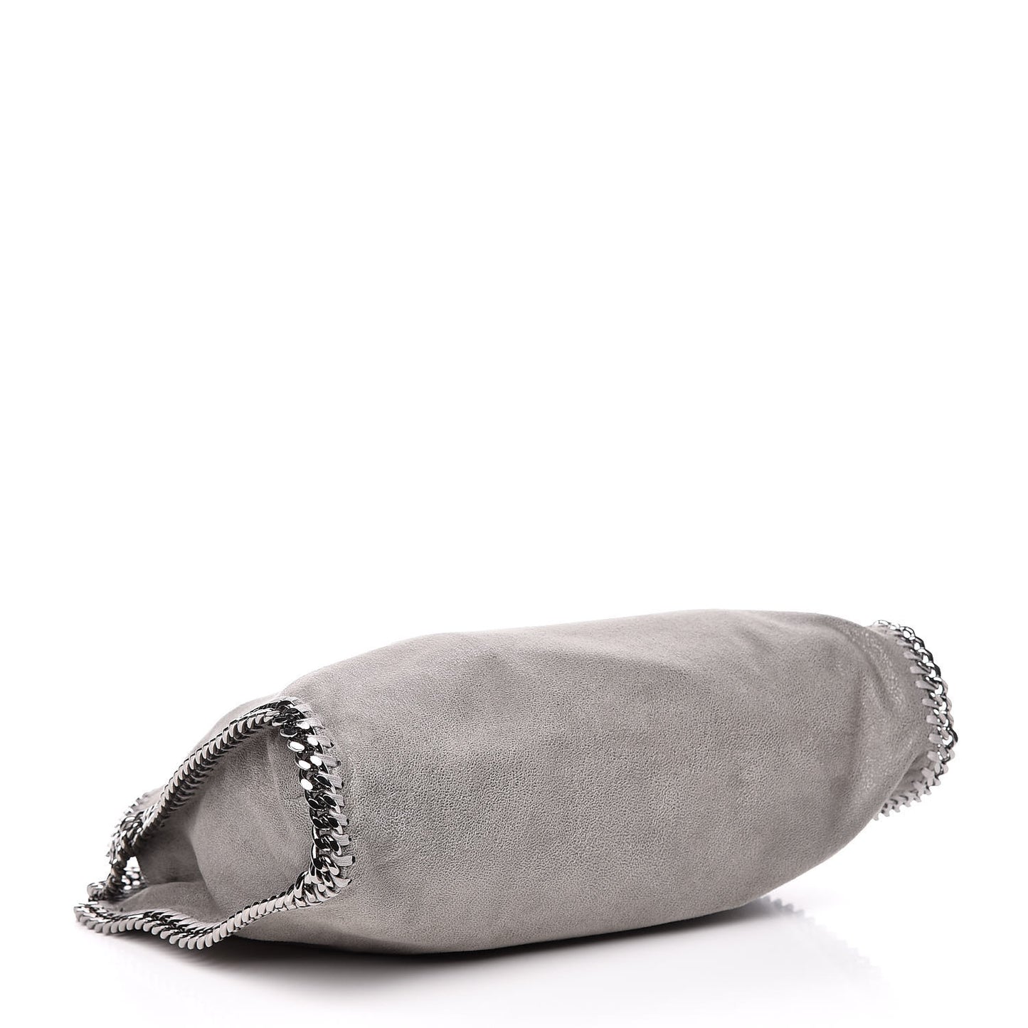 Shaggy Deer Falabella Fold Over Tote Grey