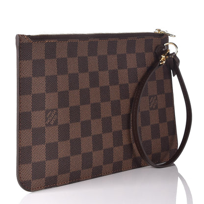 Louis Vuitton Damier Ebene Neverfull MM GM Pochette 3 of 7