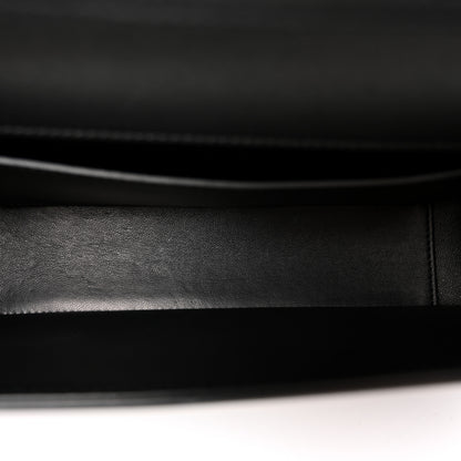 Valentino Garavani Calfskin Monochrome Vlogo Loco Shoulder Bag Black 5 of 10