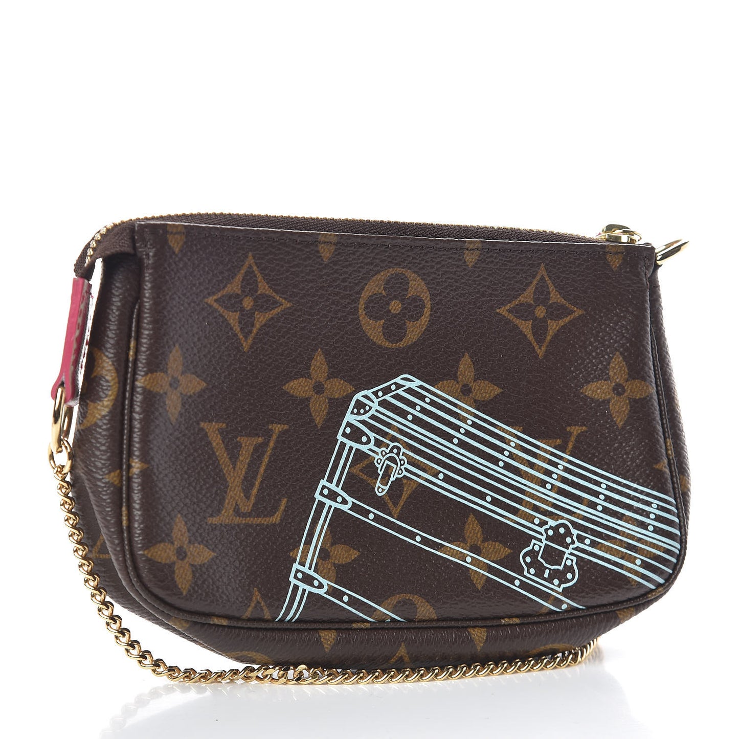Monogram 2014 Christmas Animation Mini Pochette Accessories