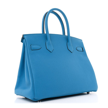 Hermes Togo Birkin 30 Bleu Zanzibar 3 of 11
