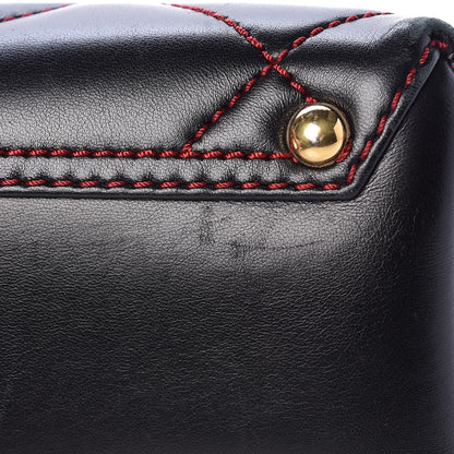 Burberry Lambskin Quilted Baby Banner Tote Black 15 of 18