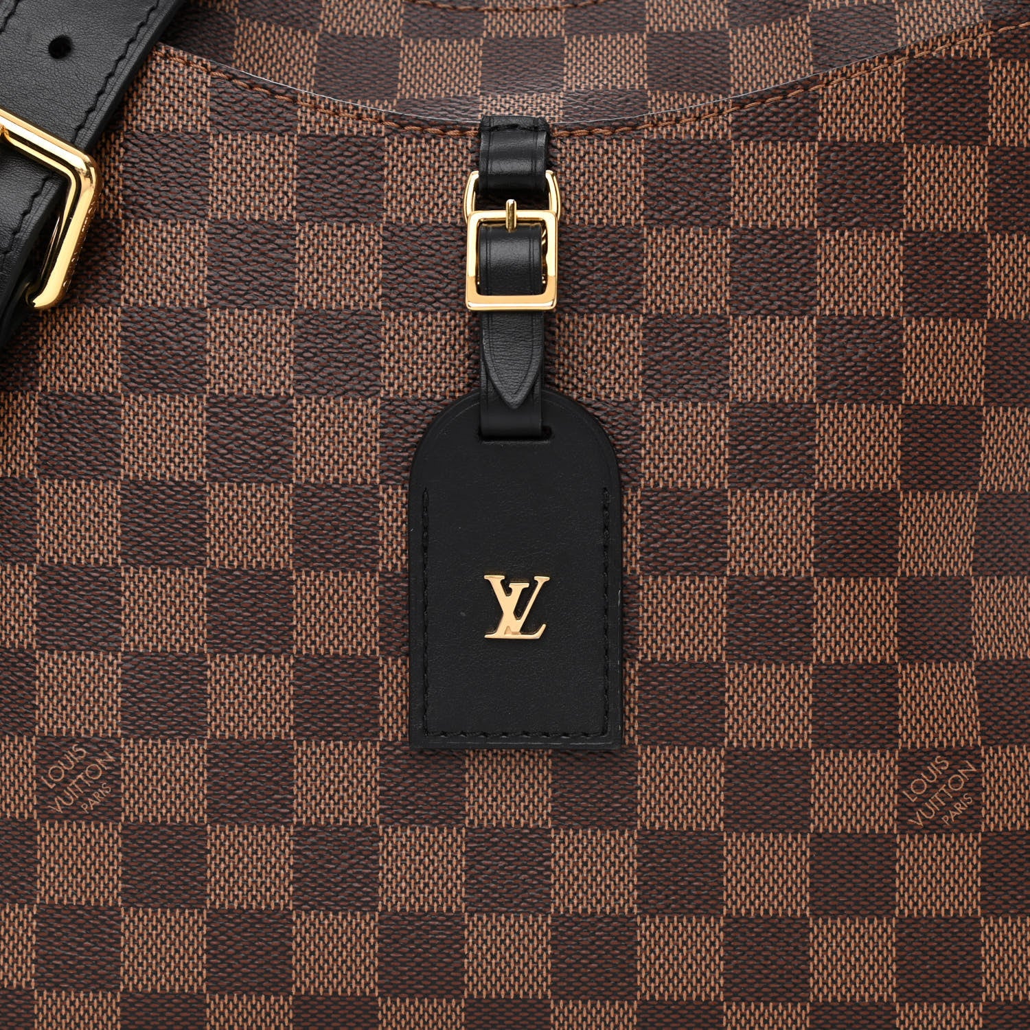 Louis Vuitton Damier Ebene Odeon MM Black 7 of 11