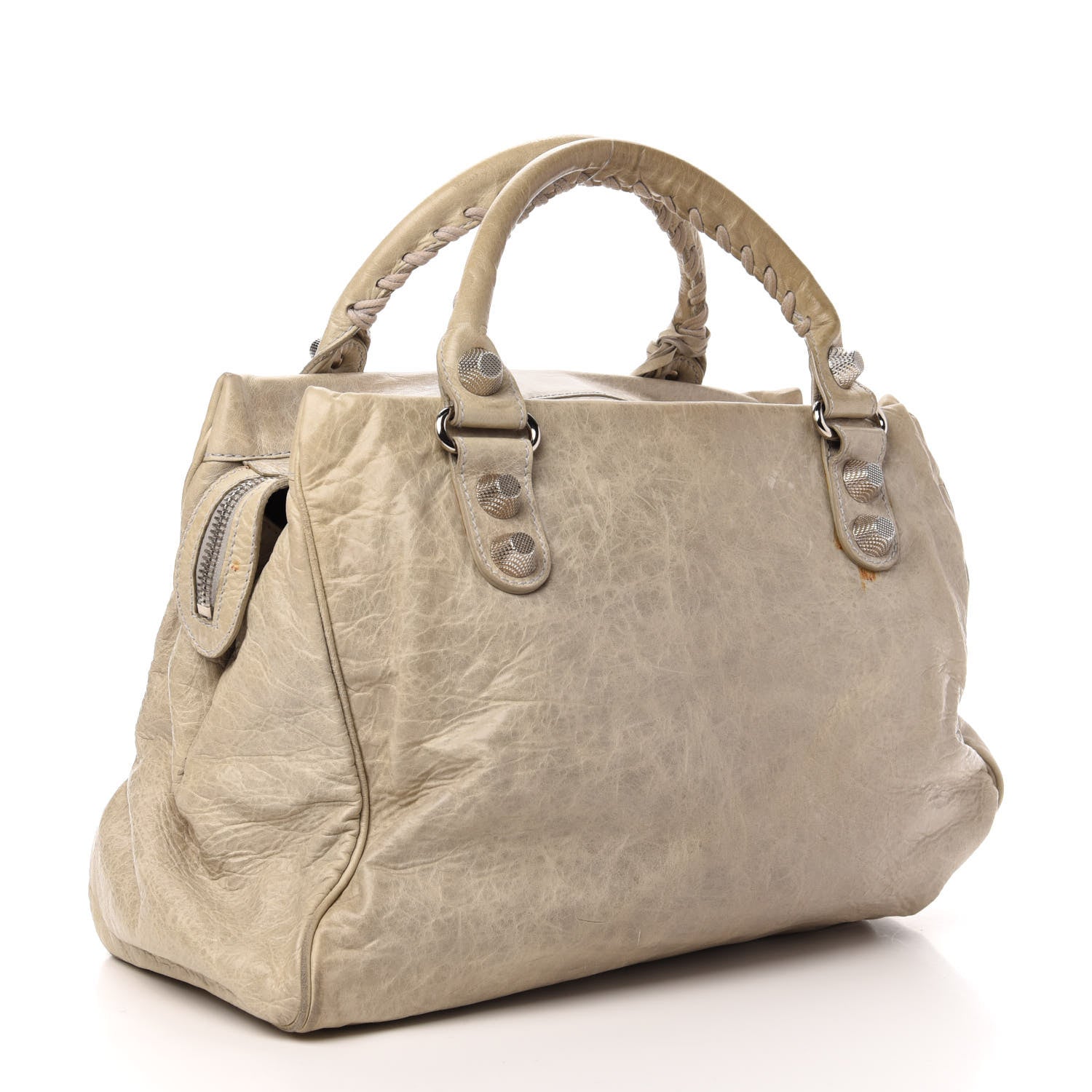 Balenciaga Agneau Giant 21 Silver Hardware Mid Day Sahara 4 of 18