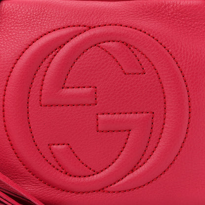 Gucci Pebbled Calfskin Small Soho Disco Bag Pink 9 of 11
