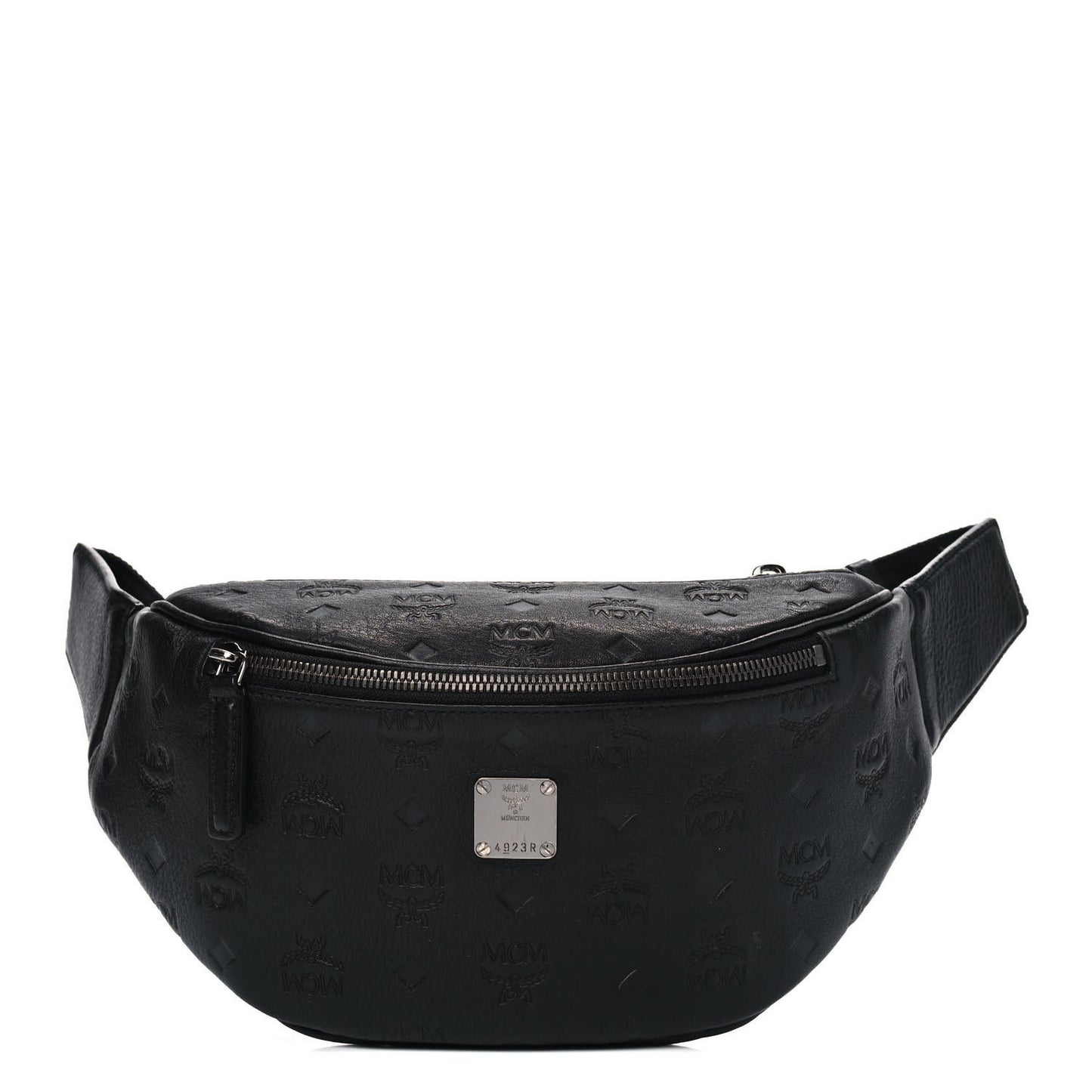 Calfskin Ottomar Monogram Belt Bag Black