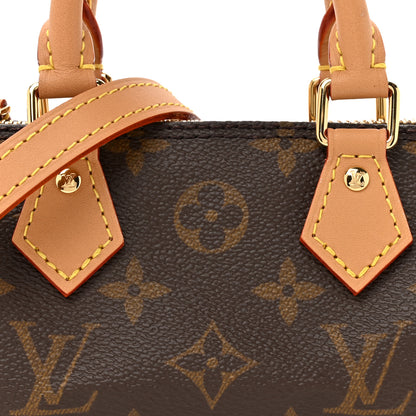 Louis Vuitton Monogram Nano Speedy Bandouliere 8 of 11