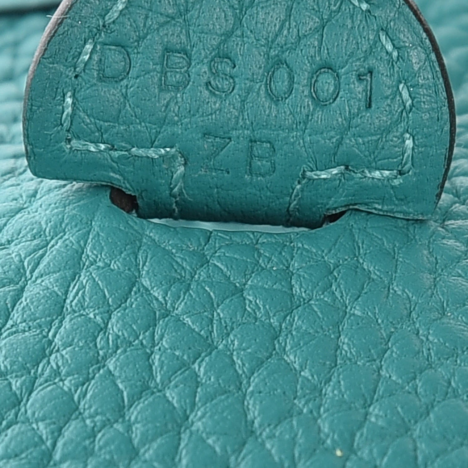Hermes Taurillon Clemence Evelyne TPM Vert Verone 9 of 10