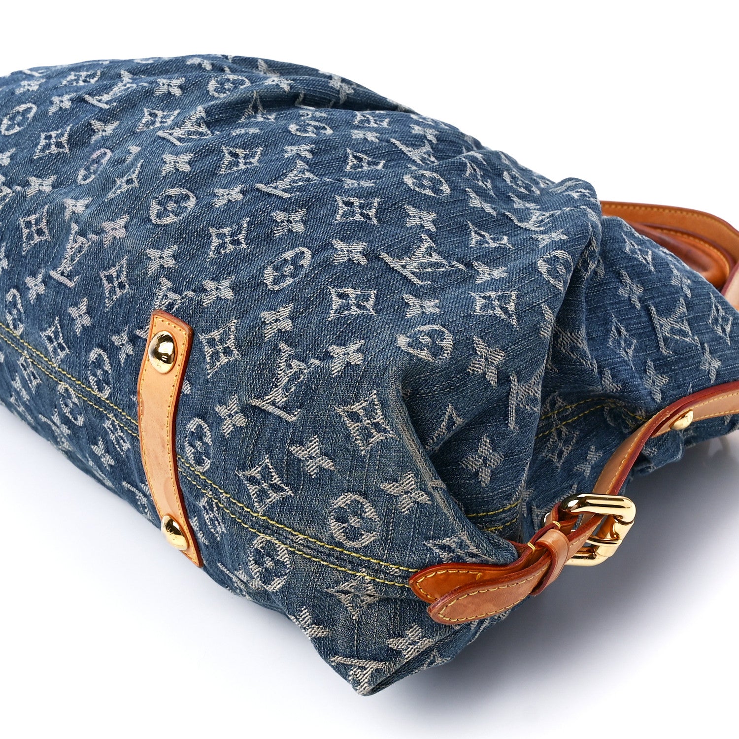 Louis Vuitton Denim Neo Cabby MM Blue 10 of 11