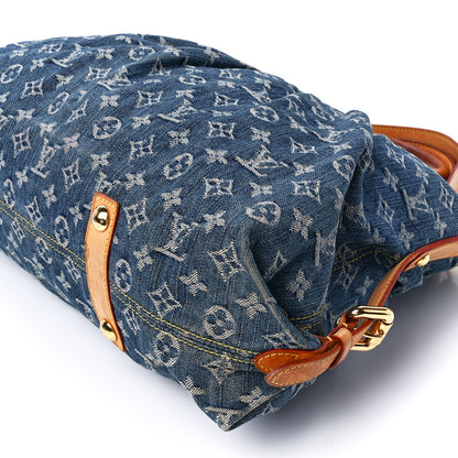 Louis Vuitton Denim Neo Cabby MM Blue 10 of 11