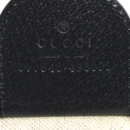 Gucci Denim GG Monogram Web Small Giglio Tote Blue White 7 of 10
