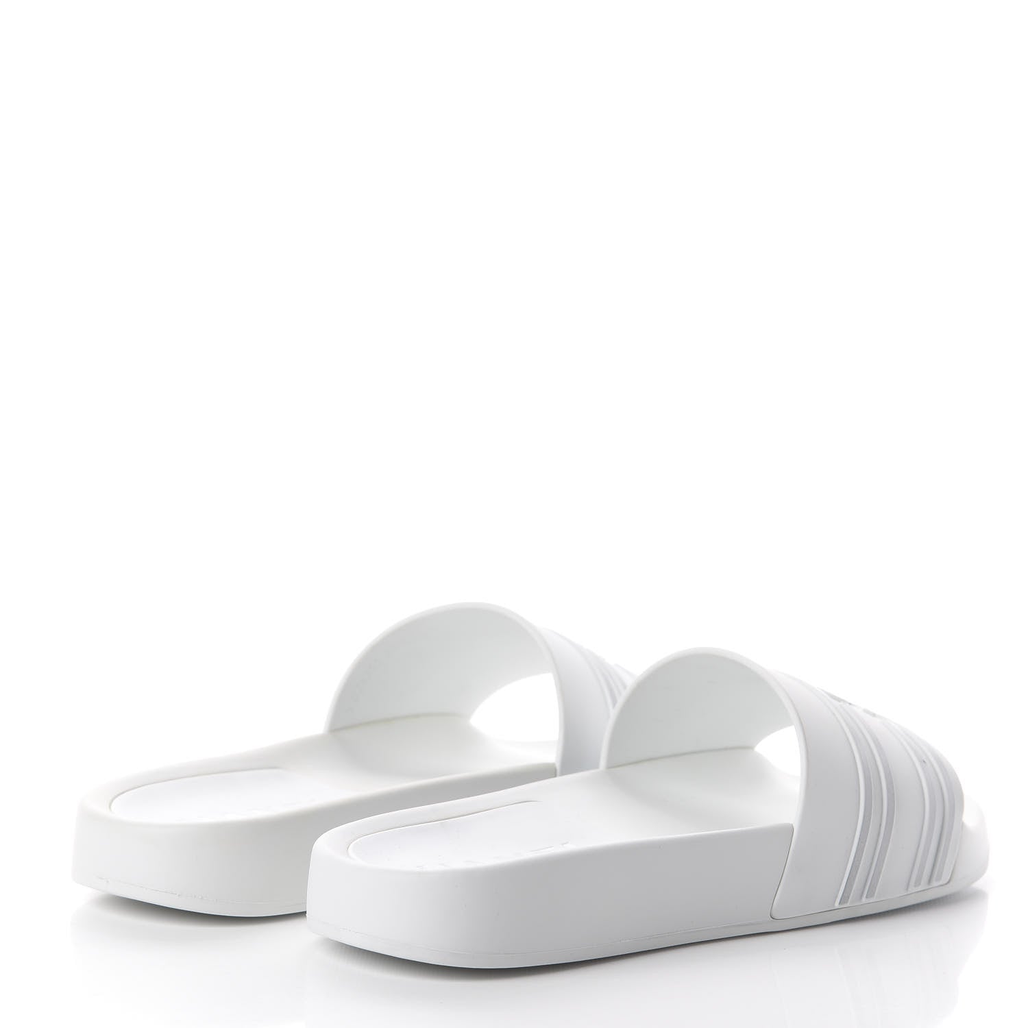 Chanel PVC CC Mules Sandals 36 White Grey 4 of 7
