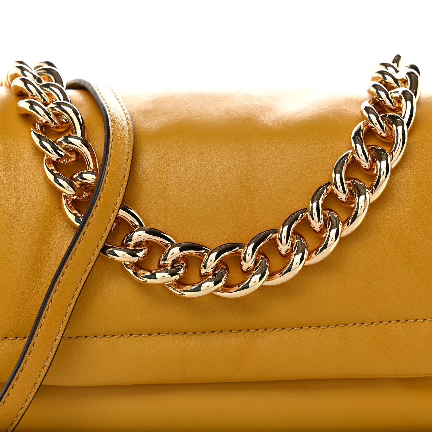 Marc Jacobs Lambskin The Pillow Bag Golden Spice 8 of 10