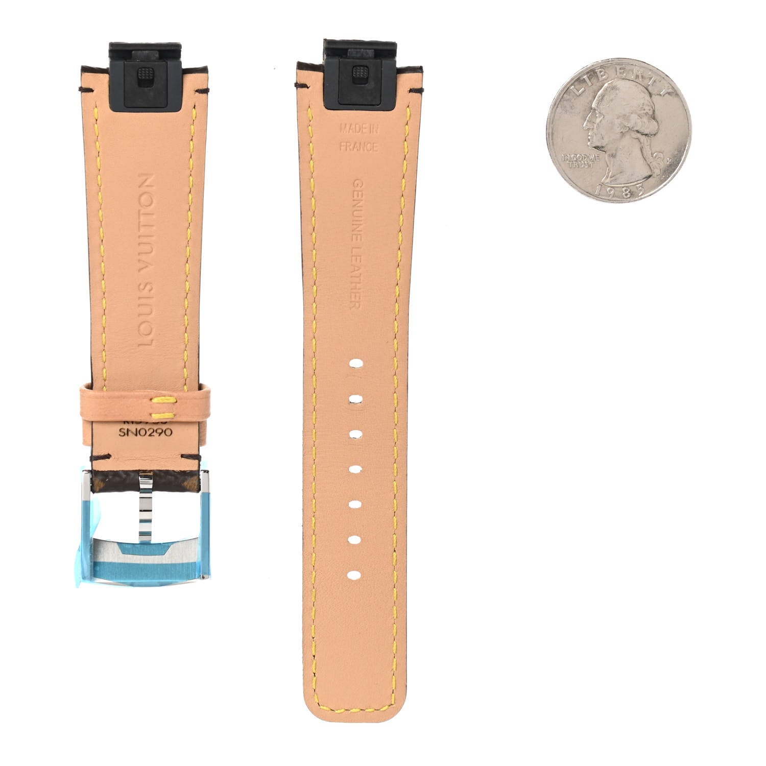 Louis Vuitton Monogram Tambour 10mm Watch Strap 2 of 7