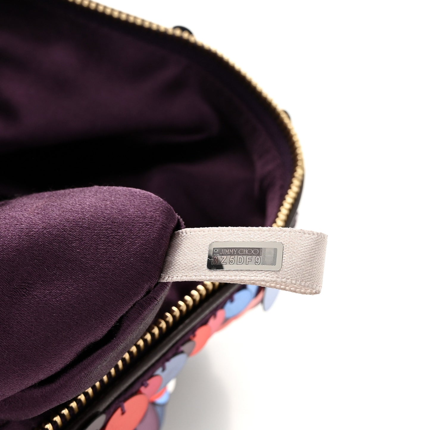 Sequin Maxi Callie Embroidery Bag Raspberry Mix