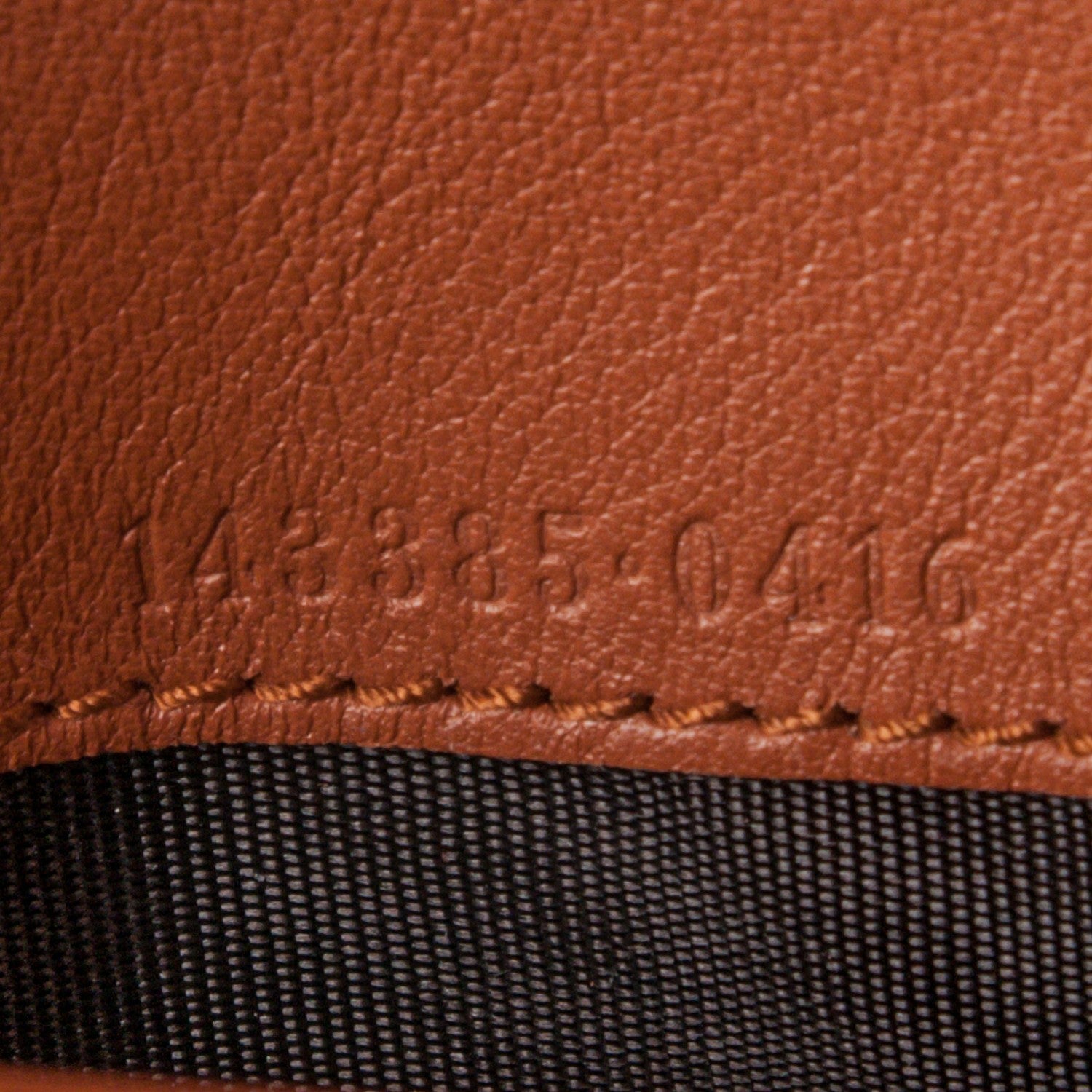 Gucci Guccissima Passport Case Saffron 7 of 7