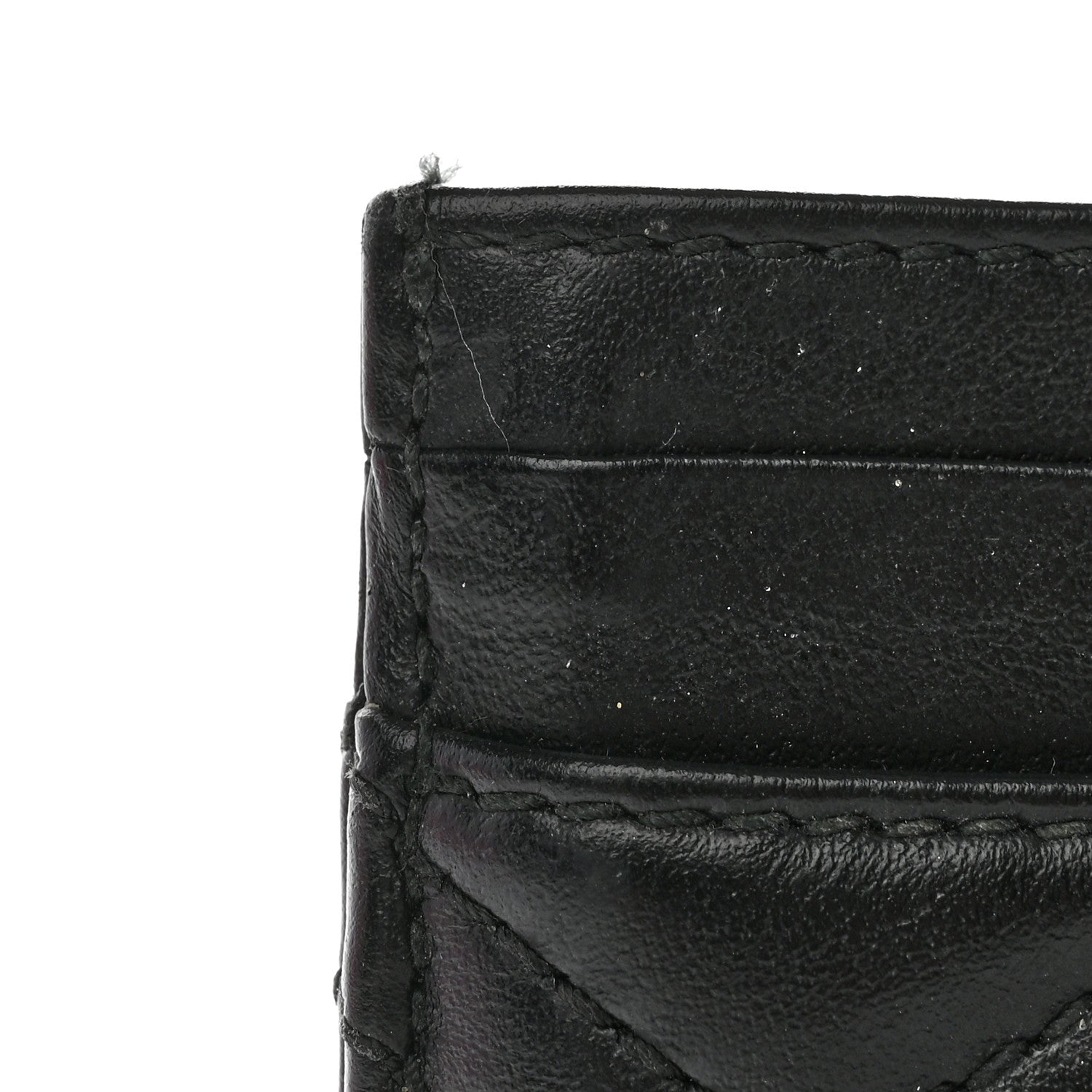 Gucci Calfskin Matelasse GG Marmont Card Holder Black 8 of 10
