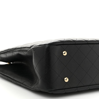 Chanel Caviar Quilted Large Shopping Tote Black 9 of 10