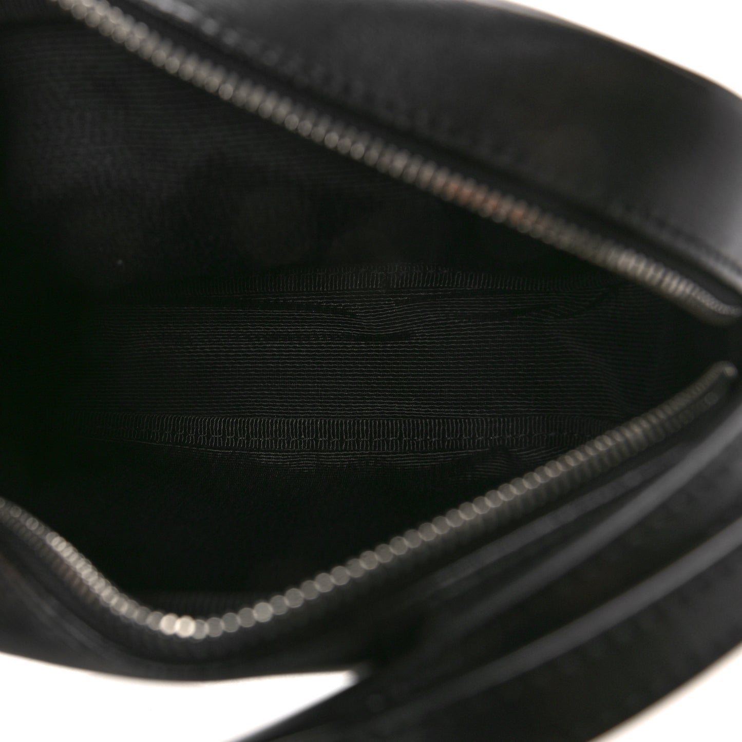Calfskin Gancini Camera Crossbody Bag Black