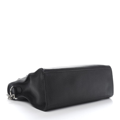 Balenciaga Veau Grana Perforated Blackout Hardware City Black 4 of 11