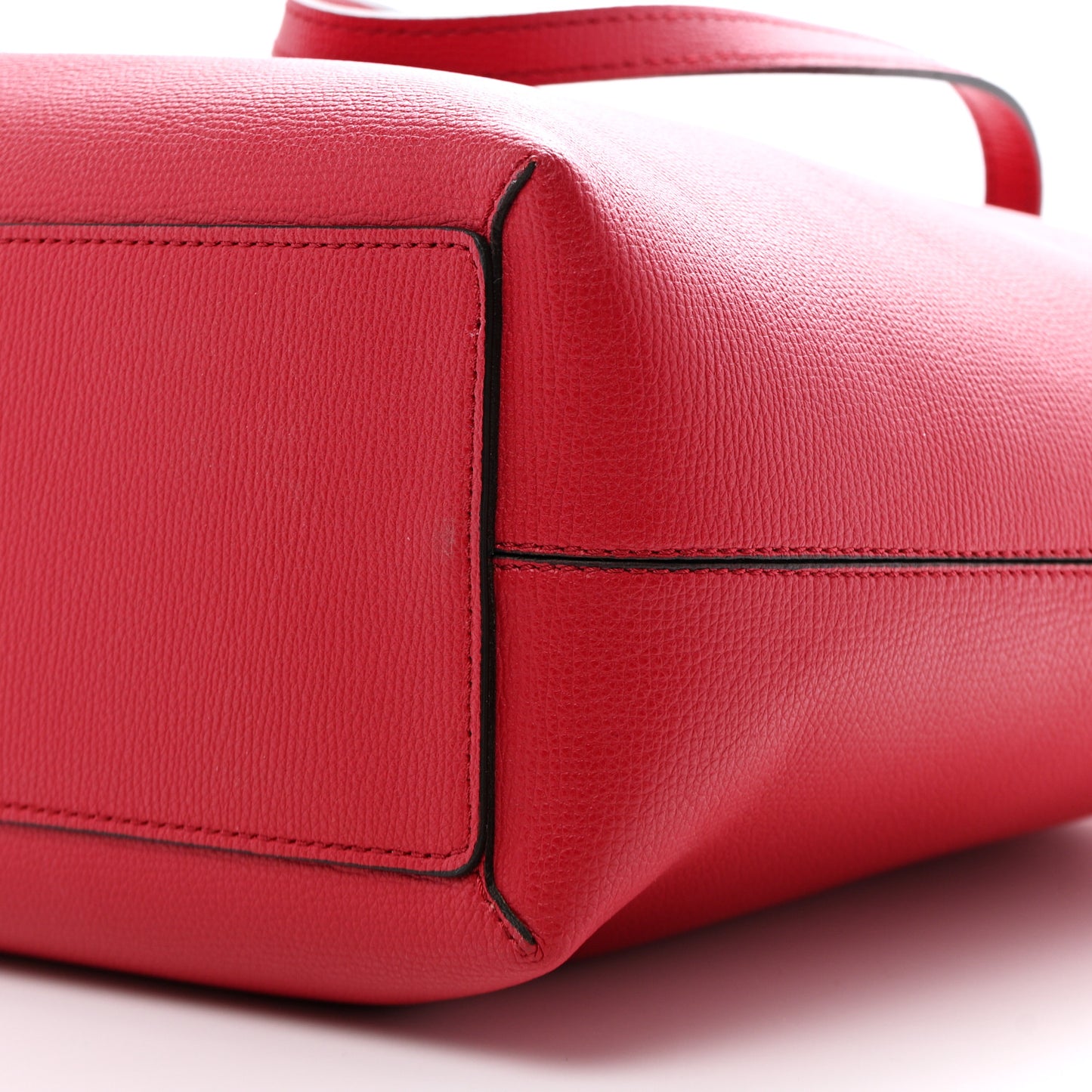 Haymarket Check Medium Reversible Tote Poppy Red
