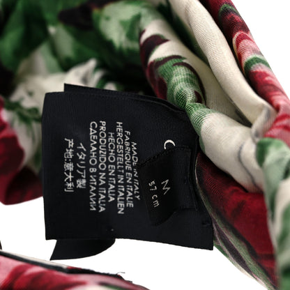 Gucci Silk Flora Print Headband M Multicolor 4 of 6